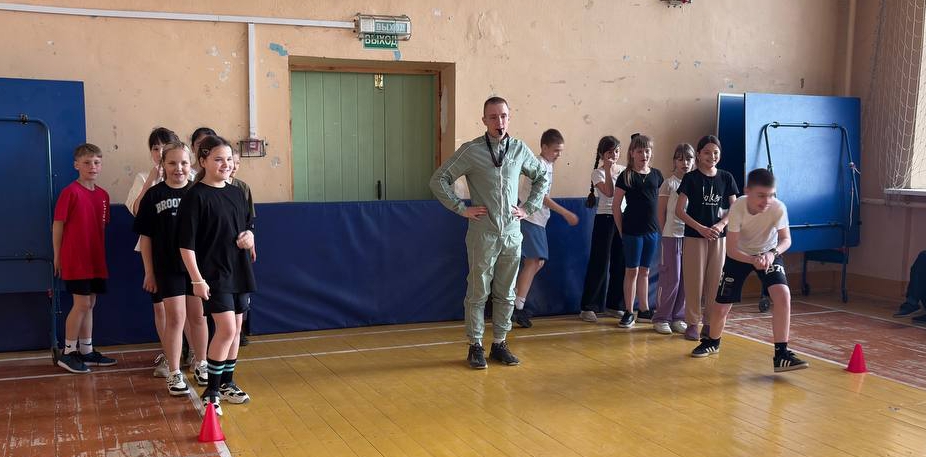 Проведение легкоатлетической эстафеты